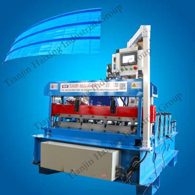 China Building Material Stores Roof Curving Machine Roof Curving Machine Curved Arch Roof Machine for sale