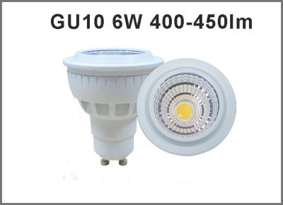 Chine Ampoule de haute qualité GU10 dimmable/nondimmable du projecteur GU10 450-450lm LED de 6W AC85-265V LED à vendre