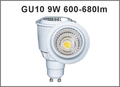 China High quality 9W 600-680lm LED Spotlight GU10 LED bulb dimmable/nondimmable 50W haloge replacement for sale