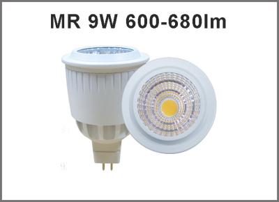 Chine Remplacement de haute qualité de haloge de l'ampoule dimmable/nondimmable 50W du projecteur MR16 LED de 9W 600-680lm LED à vendre