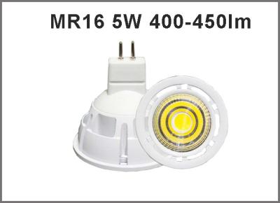 China High Quality MR16 LED Bulb 5W 400-450lm Spotlight Led Bulbs CRI>80 CE ROHS for sale