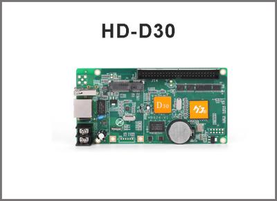 China HD-D30 Asynchronous Led Screen Control Card For Full Color Led Display 256 Grade Grey Scale Led Panel Controller 1024*64 for sale