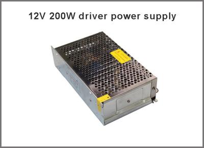 China 12VDC 200W Switching Power Supply Driver for Monitor camera/LED Strip AC 100~240V Input to DC 12V for sale