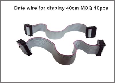 China 50pcs/lot 40cm Flat Wire/ Hub Cable Pure copper Data cable LED Display connection wire for sale