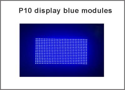 China Wholesale new led display module board P10 semi-outdoor single $ Single P10 blue plate light for sale