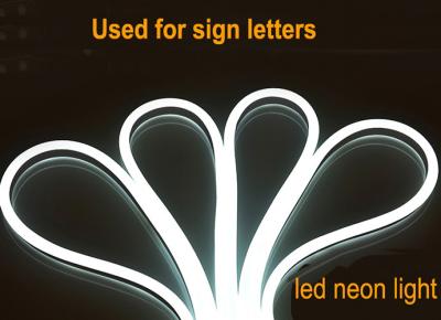 China 12V 8mm Led Neon Light  Single Side For  Signs Waterproof Decoration DIY Flexible Strip For Letter Lightings for sale