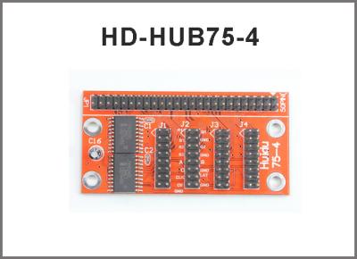 China HD HUB75B adapter card HUB75-4 transfer card 4*HUB75 Support HD-D1 HD-D3 HD-D30 control rgb led modules for sale