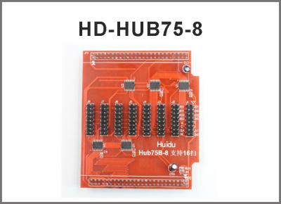 China Hub75b hub75 adapter pinboard card extender convert 50pin port to 8* hub75 rgb led dsiplay module led controller for sale