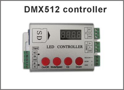 China DMX512 RGB LED Controller For Fullcolor Led Programmable Light for sale