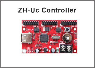 China ZH-Uc LED Control  System P10 LED Screen Module Controller USB Port 512*48,768*32 Pixels 3*Hub12 for sale