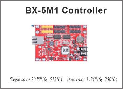 China BX-5M1 Led Module Controllers 64*512 Pixel Single/Dual Color Control Card LED For P10 Led Sign Display Screen Message for sale