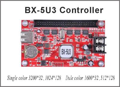 China Led Controller Card BX-5U3 Onbon Control System 128*1024 Pixel P10 Led Screen Programmable Sign Display for sale