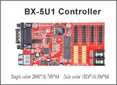 China LED USB Port Display Controller BX-5U1 32*1024 Pixel Onbon Single Color Led Control Card Led Message Sign Board Outdoor for sale