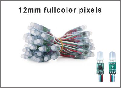 China WS2811 1903 6803IC Fullcolor Led Pixel Light 12mm 5V Point Lights Colorchanging Lightings for sale