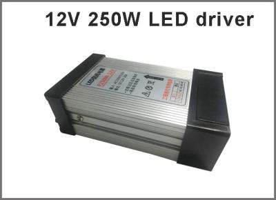 China 12V 250W Switching Power Supply Rainproof LED Drivers For Outdoor Led Modules for sale