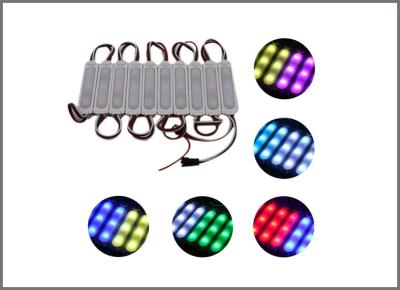 China 3 LED Chips 5050 RGB SMD Injection LED Module WS2811 LED Pixel Module For Architectural Outdoor Lights for sale