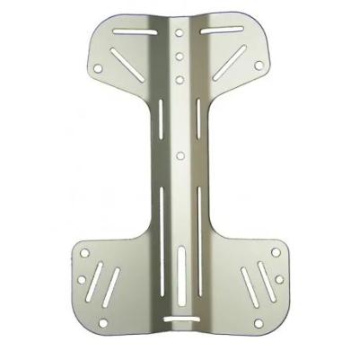 Китай Metal Aluminum Alloy Scuba Diving Back Plate Custom Stamping Process Precision продается