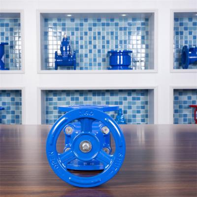 China Z45X-16 Elastic Soft Seal Gate Valve F4 QT450 DN100 Pn16 Flange Ends for sale