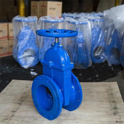 China Ductile Iron Elastic Seat Gate Valve German Standard GGG40 Dn200 Gate Valve for sale