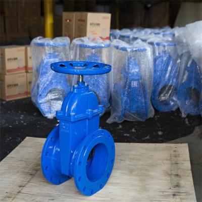 China QT450 GGG50 Hand Wheel Gate Valve Thread F4 DN600 Carbon Steel Gate Valve for sale