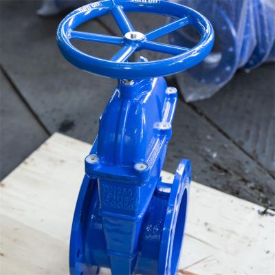 China Ductile Iron GGG50 Gate Valve DN250 QT450 Hand Wheel Operated Gate Valve for sale