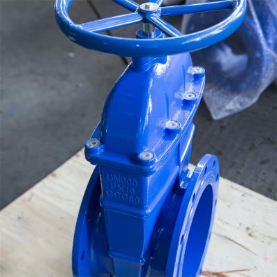 China QT450 Ductile Iron Gate Valve DN300 PN16 High Temperature Gate Valve for sale