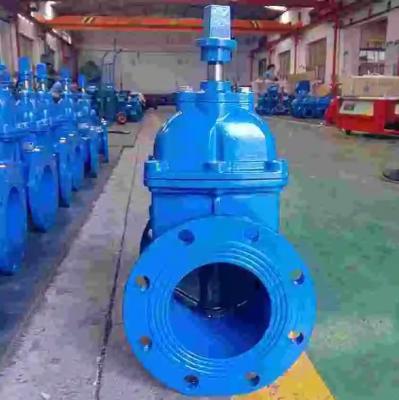 China F4 Rubber Seal Gate Valve Ball Cast Iron for sale