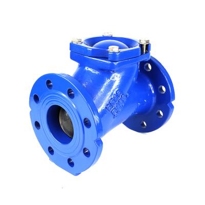 China Bundor Flanged Swing Check Valve Metal Ball PN10 Float Type Check Valve for sale