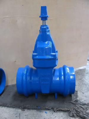 China QT450 Ggg50 Ggg40 QT400 Cast Iron Elastic Seat Gate Valve Wear Resisting for sale