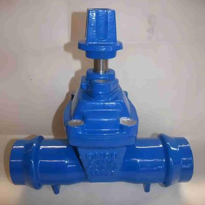 China ISO9001 Socket End Gate Valve Resilient Seat Gate Valve Corrosion Proof for sale