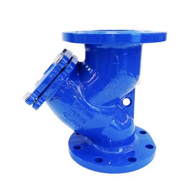 China Ductile Iron Y Type Strainer Double Flange For Water for sale