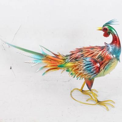 China Color Metal Eco-friendly Metallic Pheasant for sale