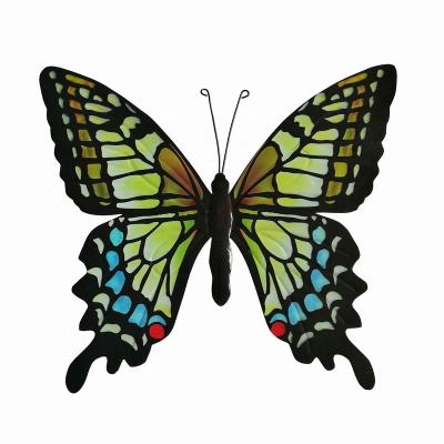 China Eco-friendly Newest Design Artificial Butterfly For Wall Christmas Garden Decoration 3d Butterfly for sale