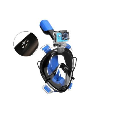 China New Design Acceptable Mask Levels CO2 Diving Integrated Air Intake For Full Face Breathing Freely In Watersport for sale