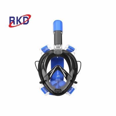 China Hot Selling China Gym Fitness Equipment Air Vent Swimming Diving Mask With Camera Mount Accessories for sale