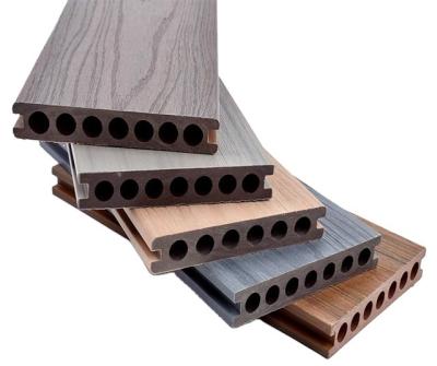 China Exterior Modern Advanced Wood Decking Plastic Coextrusion WPC Composite Deck Exterior for sale