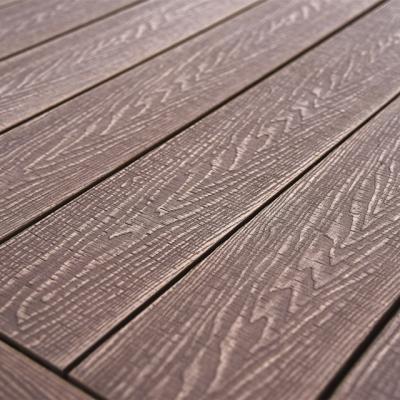 China Modern Waterproof Outdoor Anti-Rot Flooring Composite Decking Board WPC Decking Boards Flooring wpc decking for sale