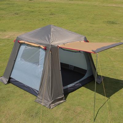 China Double-open automatic quick-opening border hot-selling outdoor camping tent with camouflage/field game 2022 Amazon tent large capacity imperial for sale