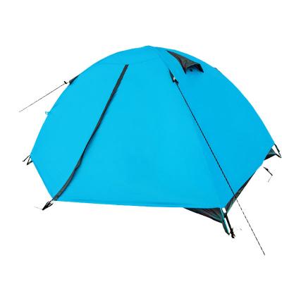 China Camouflage Play Pole/Field Aluminum Outdoor Double Double Tent Couples Camping Supplies To Undertake Gifts Foreign Trade Tent Mountaineering Tent for sale