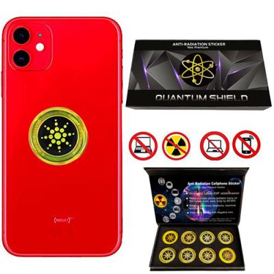 China Neo Cell Phone Quantum Shield Sticker Premium Edition 8PCs Radiation Protection EMF Fusion Excel For All Cell Phones iPad for sale