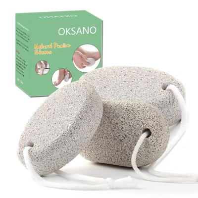 China Amazon Hot Sale Disposable Natural Foot Scrubber Brush Cleaner Lava Pumice Stone OEM Package for sale