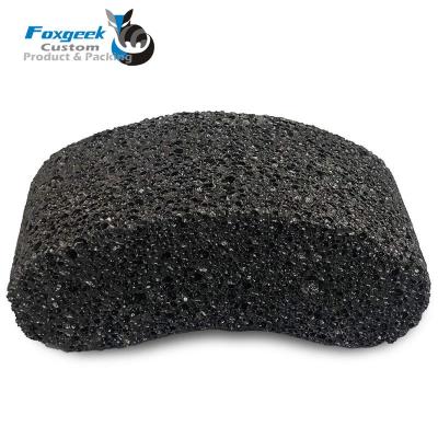 China Hot Selling Disposable Mat Ceramic Pumice Black With High Quality File Rasp Dtone Foot Scrubber for sale