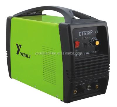 China Muttahida Majlis-e-Amal CT-518P Argon TIG Welding and Arc Welding Inverter MMA/TIG/CUT Welding Machine for sale