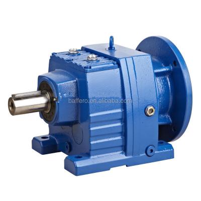 China Factory BAFFERO R Series Foot Mounted Gearbox Coaxial Helical Gearbox Without Motor for sale