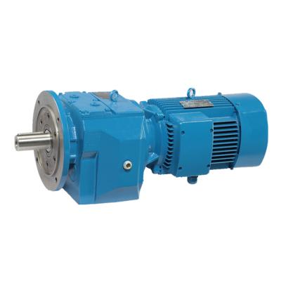 China Factory BAFFERO R Series Integrated Coaxial Helical Gearbox Gear Speed ​​Reducer With Electric Motor for sale