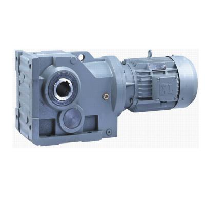 China Building Material Stores BAFFERO K SERIES 90 DEGREE RIGHT ANGLE HELICAL BEVEL MOTOR WITH HOLLOW SHAFT for sale