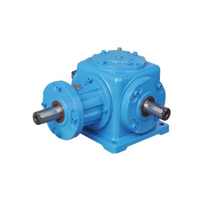 China Agriculture BAFFERO T Series Right Angle Bevel Gearbox For Parking Bevel Gear Bevel / Miter Cast Alloy Steel HT200 20crmnti OEM,ODM for sale