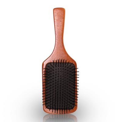 China New Arrival Hot Selling Waterproof With Logo Square Hair Wooden Brush Palette for sale