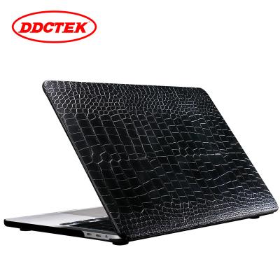 China Protect Laptop Case Fashion New Product Crocodile Pattern Laptop Case For Macbook Pro Black 13inch Laptop Case for sale