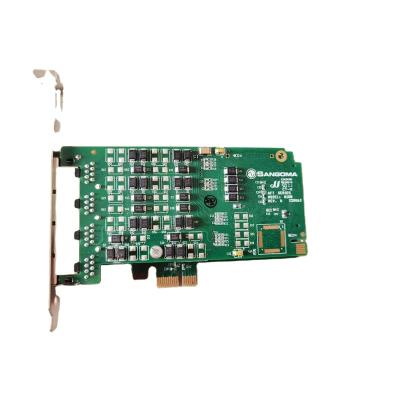 China Freepbx/elastix/Issabel 4 SANGOMA A104 Four Span T1/E1/J1/PRI Digital PRI Card PCI-Express Issabel 4/Elastix/freepbx IPPBX for sale